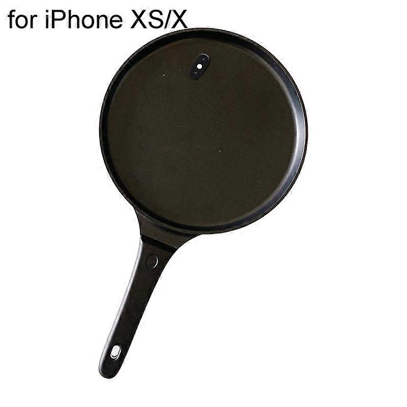 Creative Frying Pan Phone Case Mobile Protective Cover Compatible iPhone 11 Pro Max JIKAIX