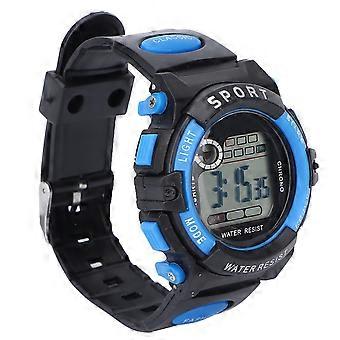Kids Watch Waterproof Outdoor Sports Digital Electronic Watches for Children Blue