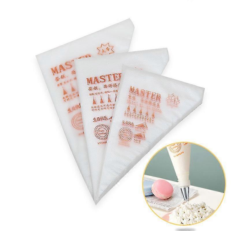 50/100pcs كيس الأنابيب القابل للتصرف كيس المعجنات الجليد الأنابيب فندان كعكة كريم حقيبة كب كيك أدوات تزيين الكيك