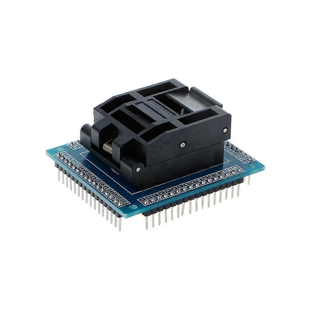 Test Socket Programming Adapter Conversion Block For 0.5m QFP64 TQFP64 LQFP64 IC