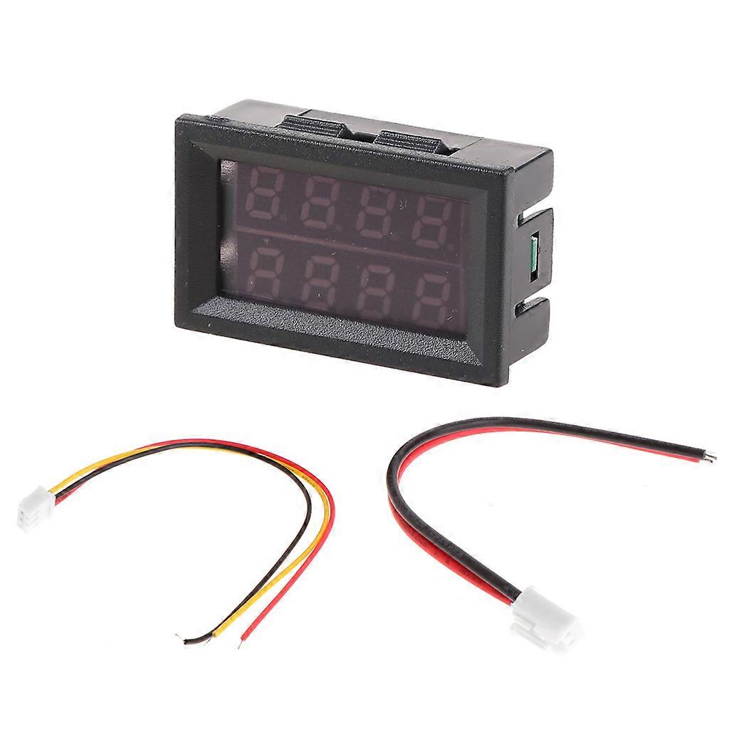 0.28" LED Voltmeter Ammeter Red & Blue Digital Multimeter Display Volt-Current