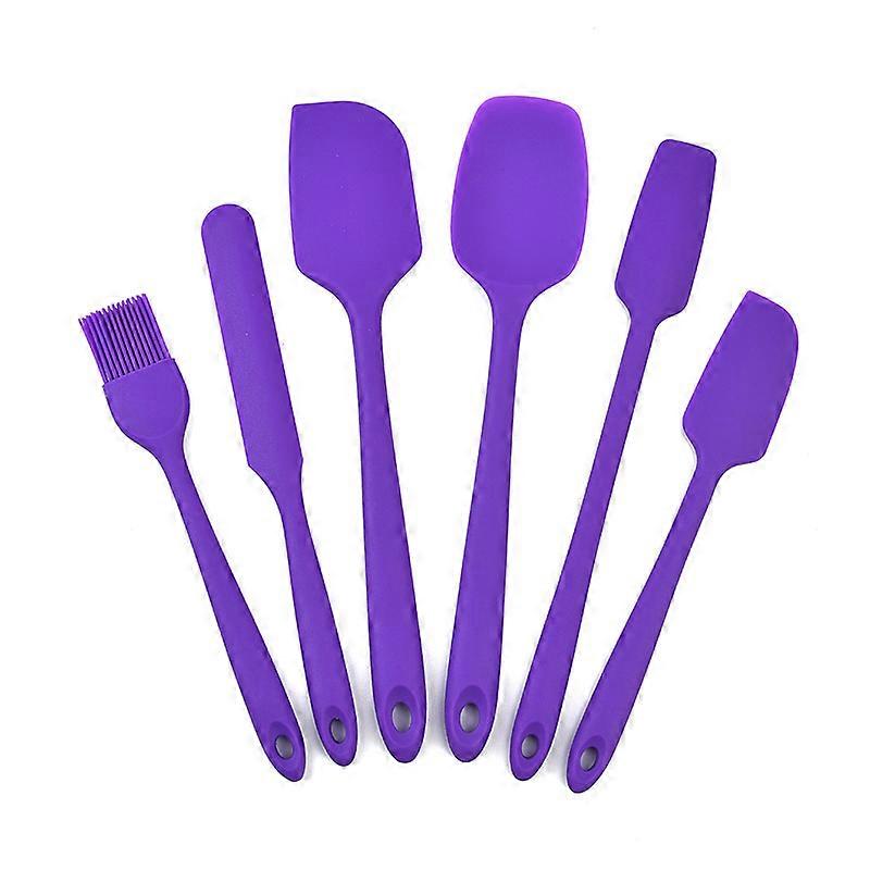 Kitchenware Baking Tools Cream Silicone Kitchenware Set of 9 Kitchen Utensils Cake Scraper Blade