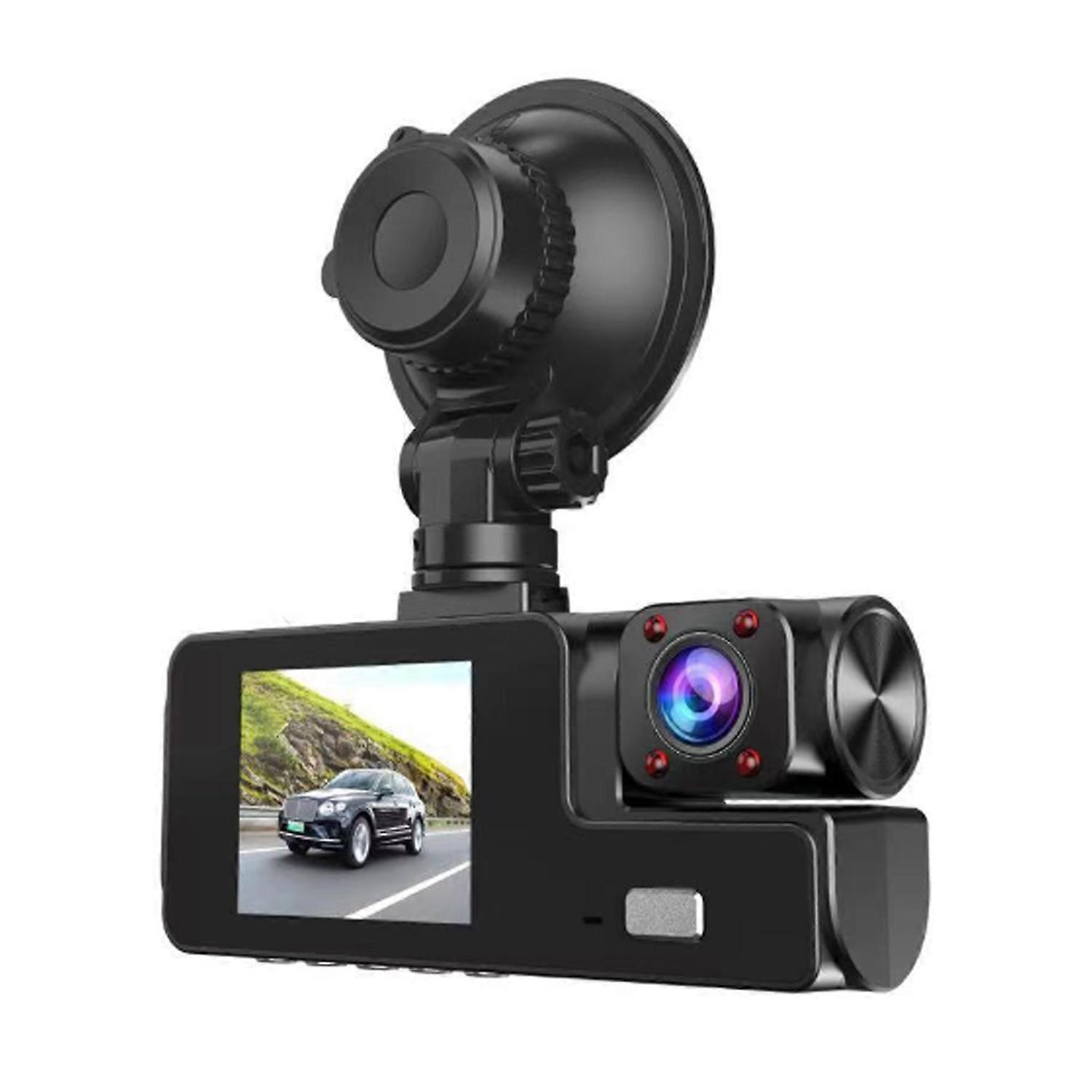 Night Vision Dash Cam Car Driving Recorder 170-Degree Wide Angle Loop Recording G-Sensor Easy to