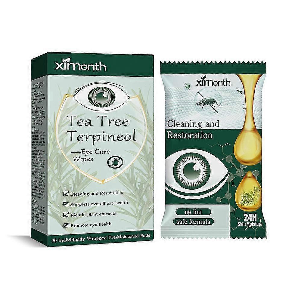 Chusteczki do oczyszczania powiek Chusteczki do usuwania roztoczy w oczach Olejek z drzewa herbacianego Nawilżający do suchych oczu Chusteczki oczyszczające Swędzące oczy