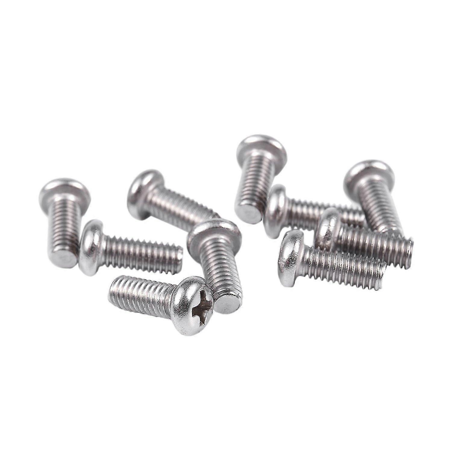 10 Pieces Computer TV LCD Monitor Stand Bracket Mounting Screw M4x10mm s202412246530