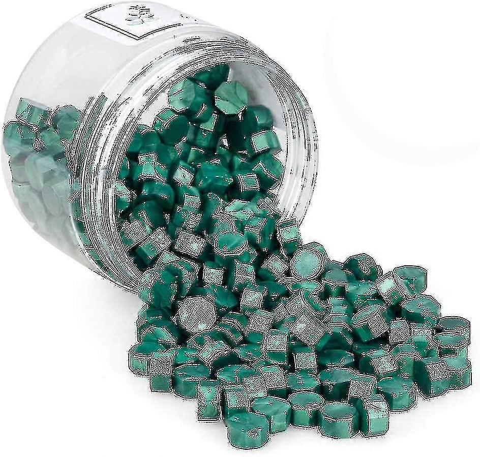 シーリングワックスビーズ、200個八角形シーリングワックスビーズ