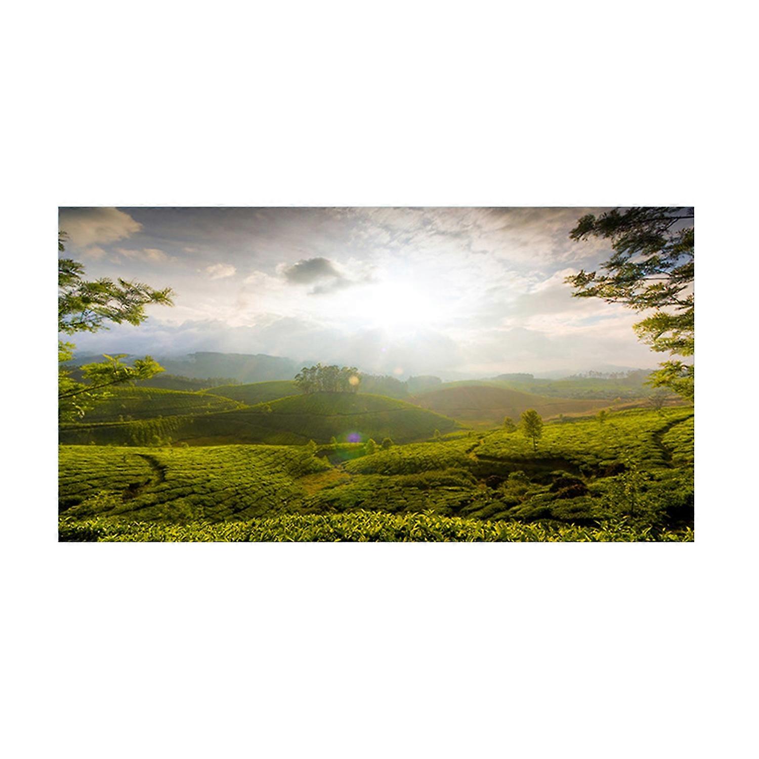 Fluorescent Light Cover with 10 Magnets Exquisite Pattern Easy Installation Fluorescent Light Filter