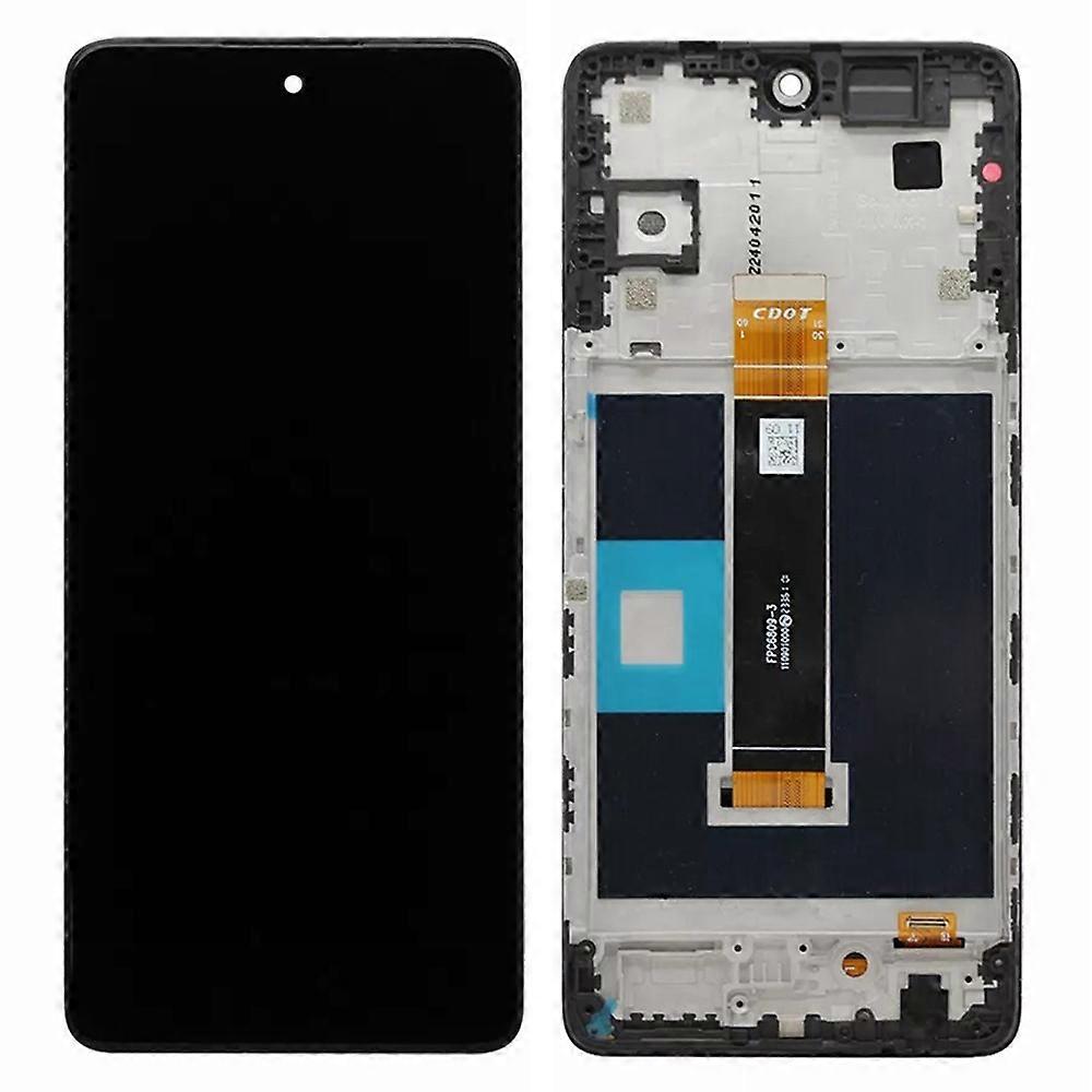 For TCL 50 XL 5G OEM Grade S LCD Screen and Digitizer Assembly+Frame (Without Logo)