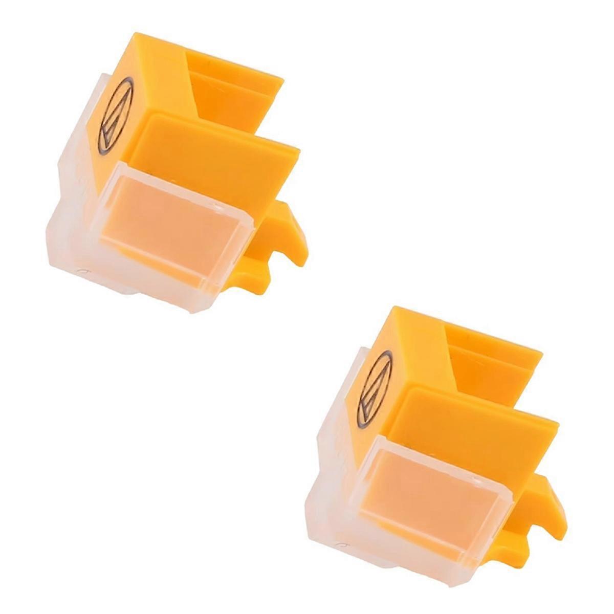 2Pcs ATN91 Replacement Turntable Stylus for AT91 LP Vinyl Record Player Turntable Phonograph Platen