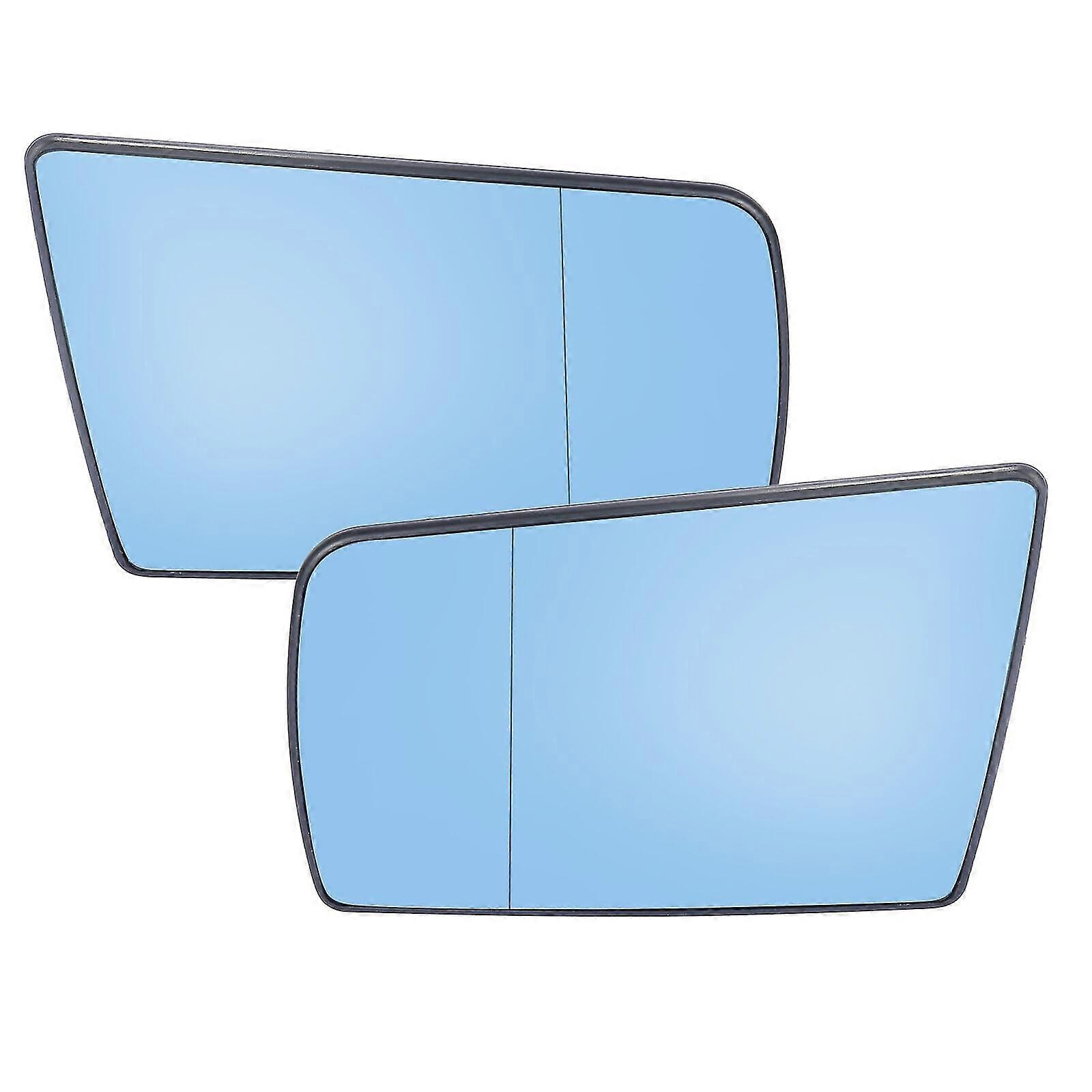 Left+right Side Wing Mirror Glass Heated With Backing Plate Lh Rh For - C W202 E W210 S W140 1994-2000