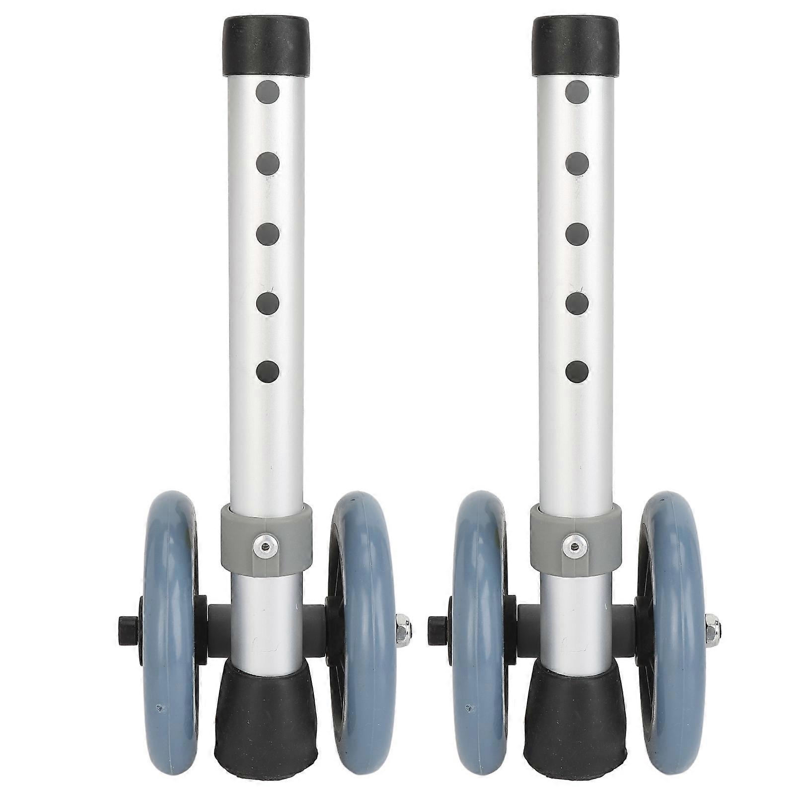 Walker Wheels Adjustable Height, with Brake Wheel