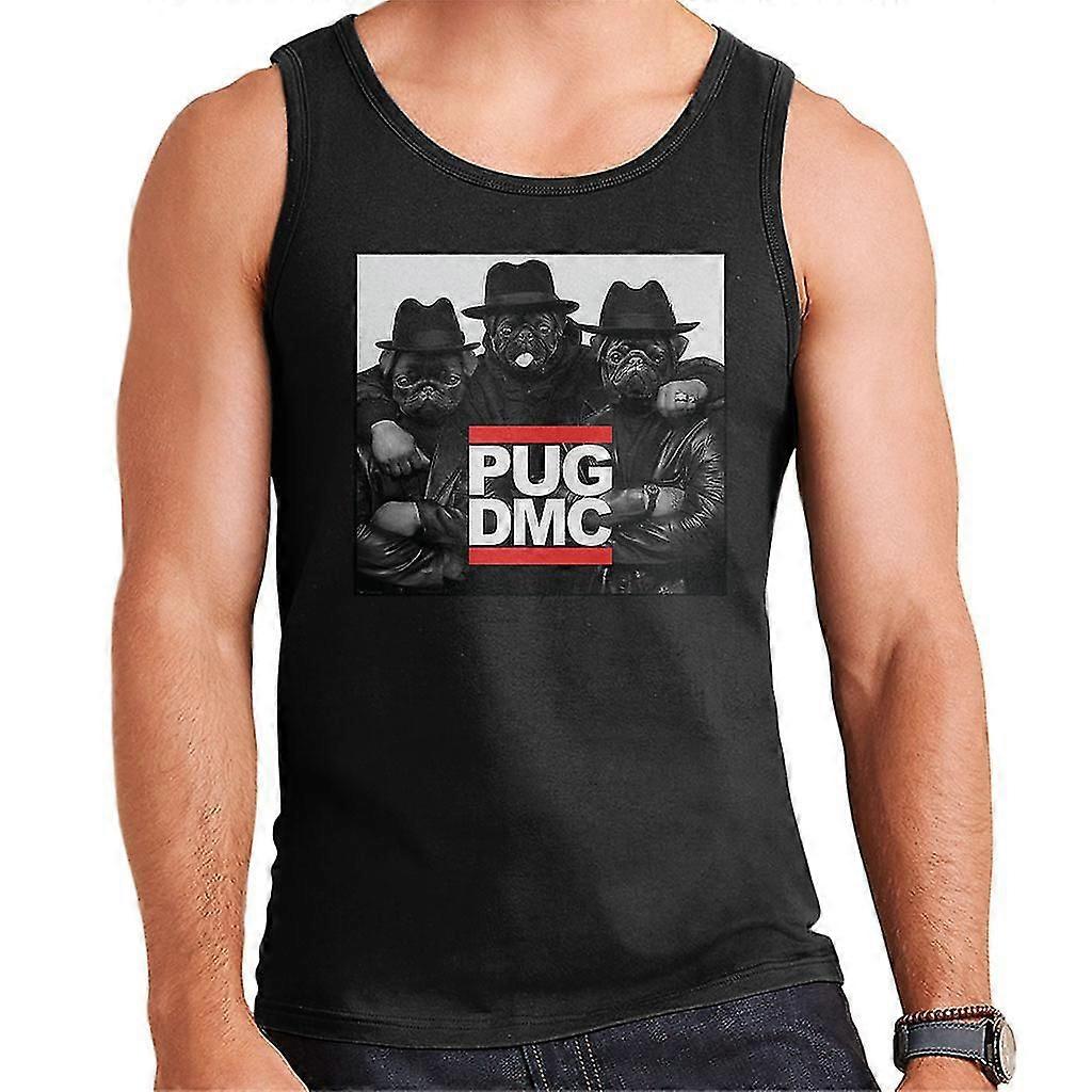 Run Dmc Pug Dmc Parody Chaleco Hombre