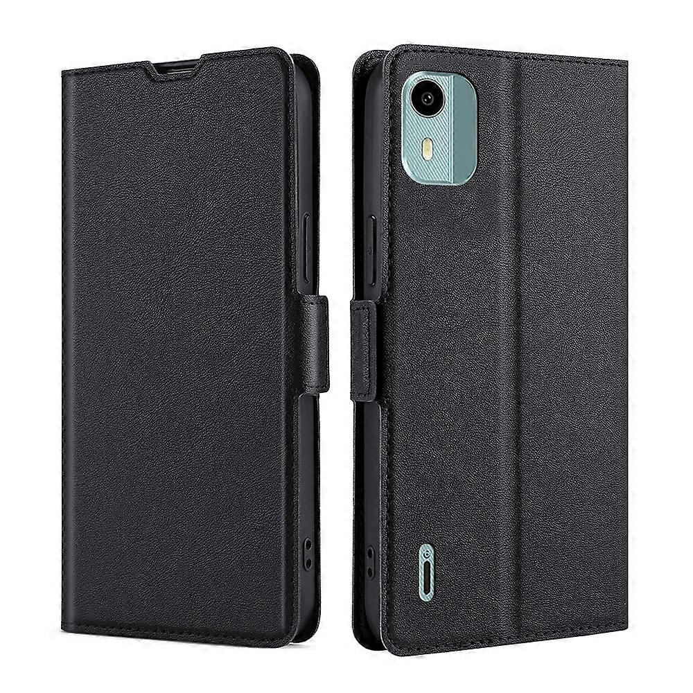 (New) Ultra-thin Voltage Side Buckle Horizontal Flip Leather Phone Case