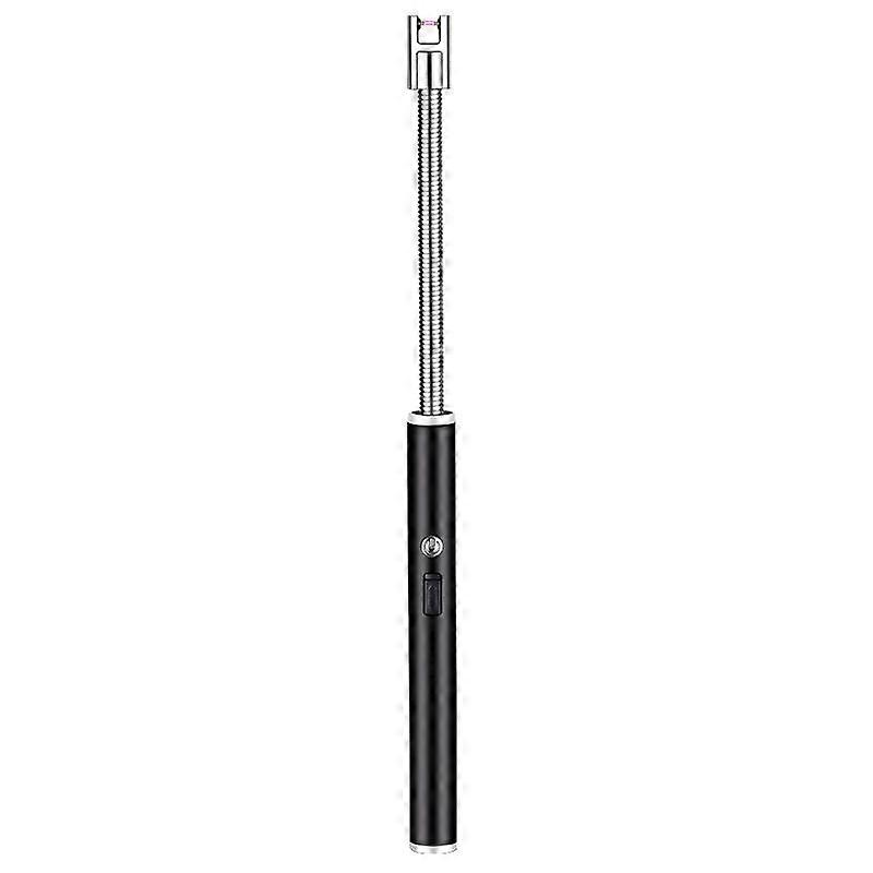 Arc Lighter With Led Battery Display Hose Igniter For Light Candle Gas Stove Camping