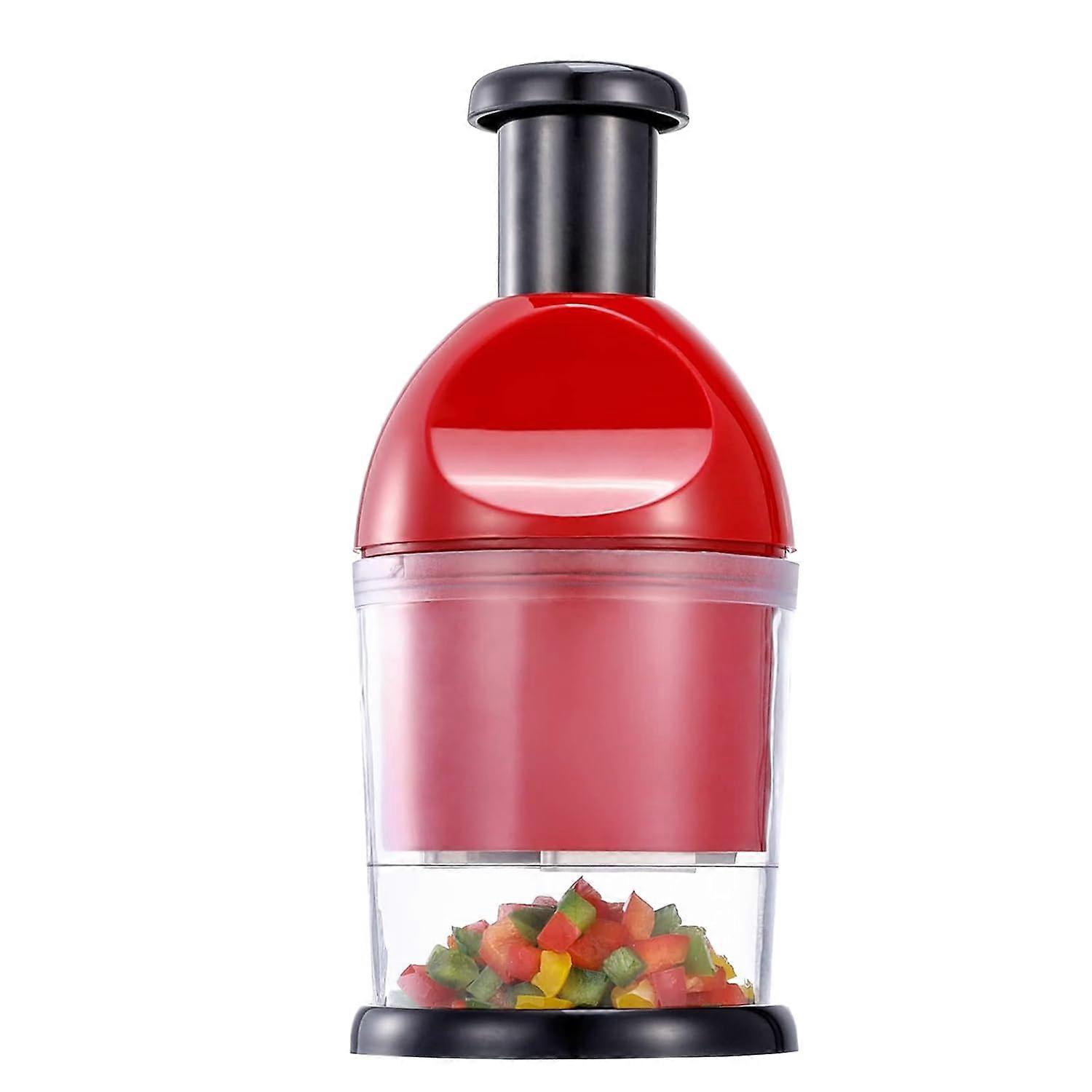 Premium manual vegetable chopper, multi-functional food processing tool