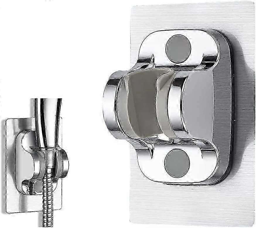 Shower Holder,no Drilling Hand Held Wall Mounted Shower Head Holder Universal Adjustable Accessory