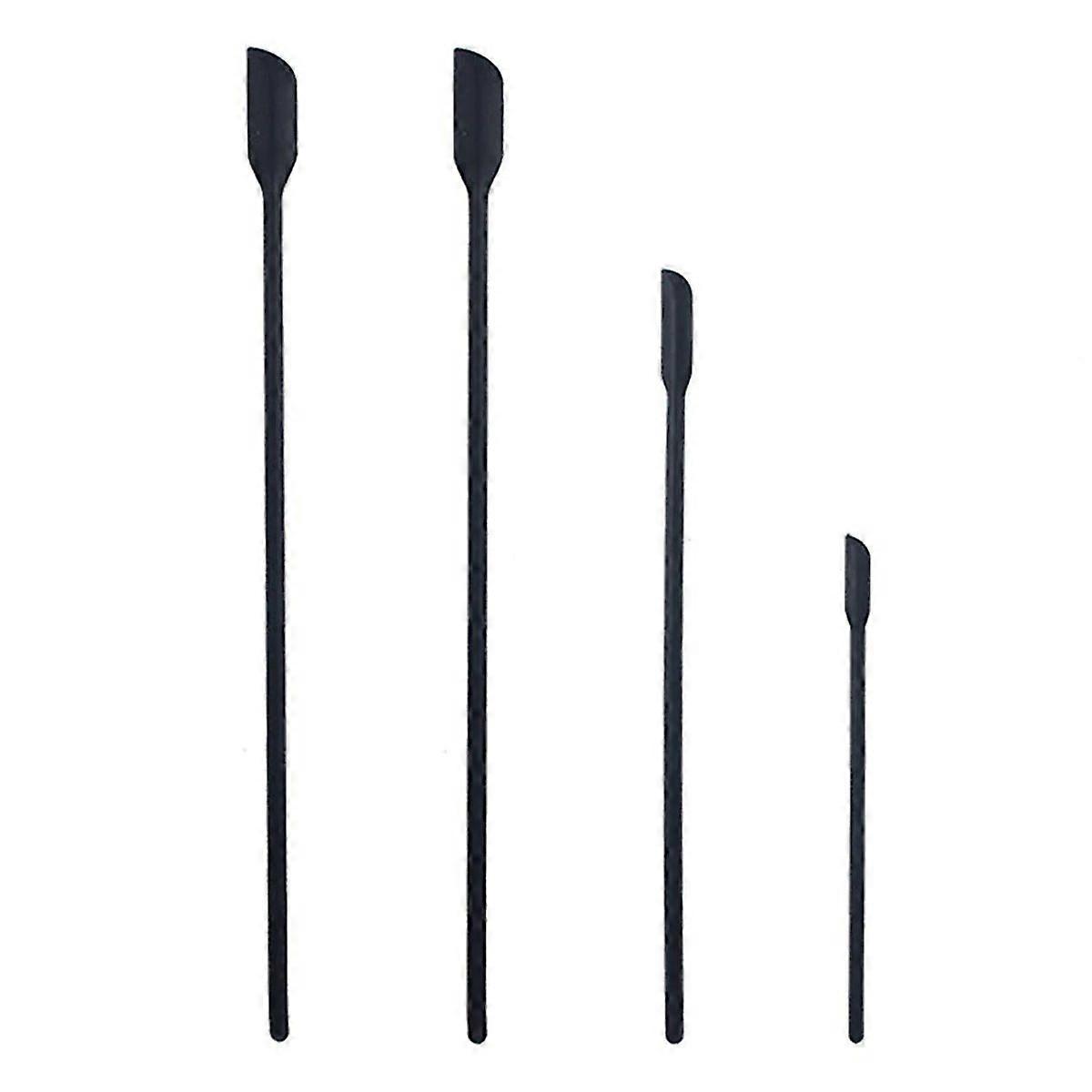 4 Pcs Silicone Spatula Set for Kitchen and Cosmetic Use
