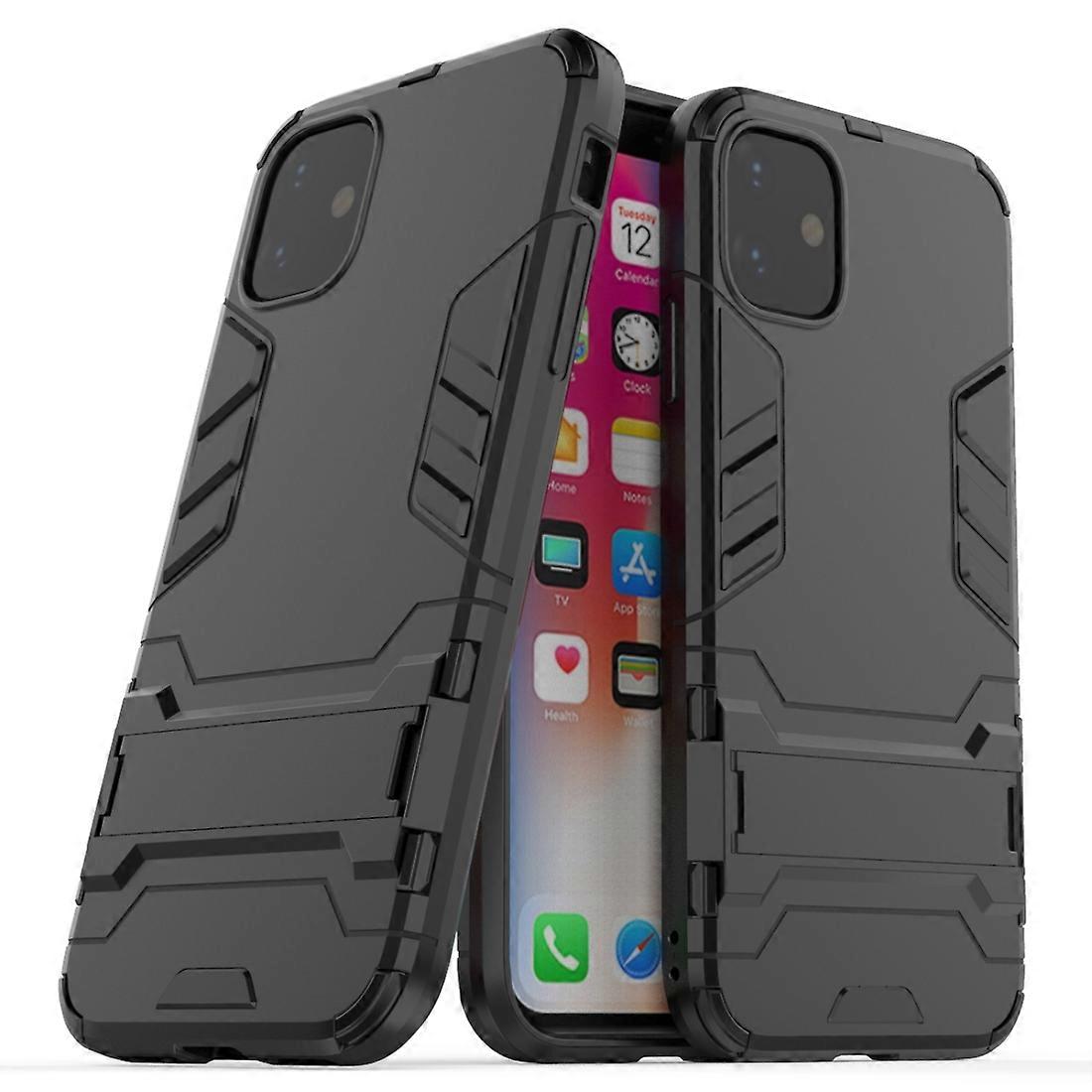 Shockproof PC + TPU Case with Holder for 11 For iPhone 11