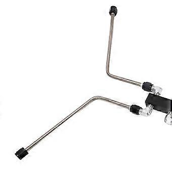 thumbnail image 2 of WENXI Complete Coolant Crossover Steam Vent Kit - Black Stainless Steel For LS1 LS2 LS3 LS6 2 of 4