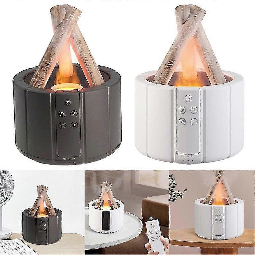 Aromatherapy Machine Home Expander Essential Oil Aromatherapy Flame Humidifier With Remote Control,100% New
