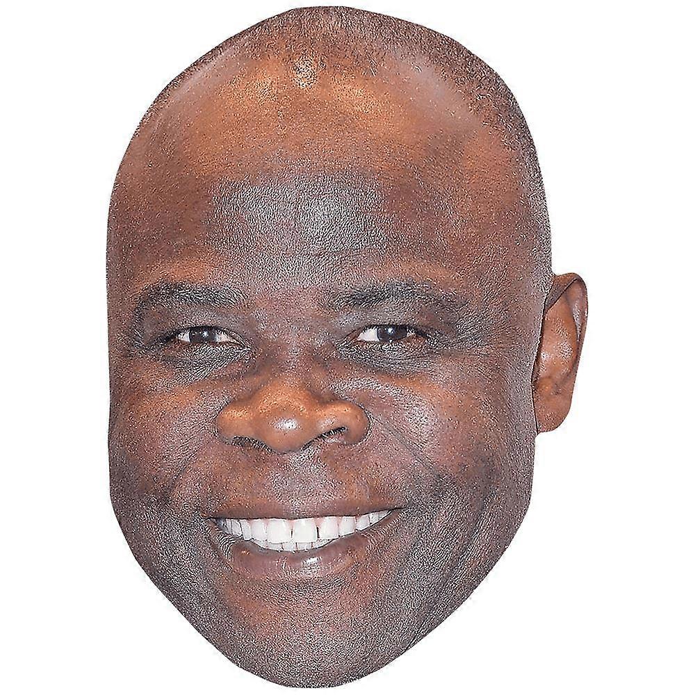 Basile Boli (Smile) Celebrity Mask, Flat Card Face