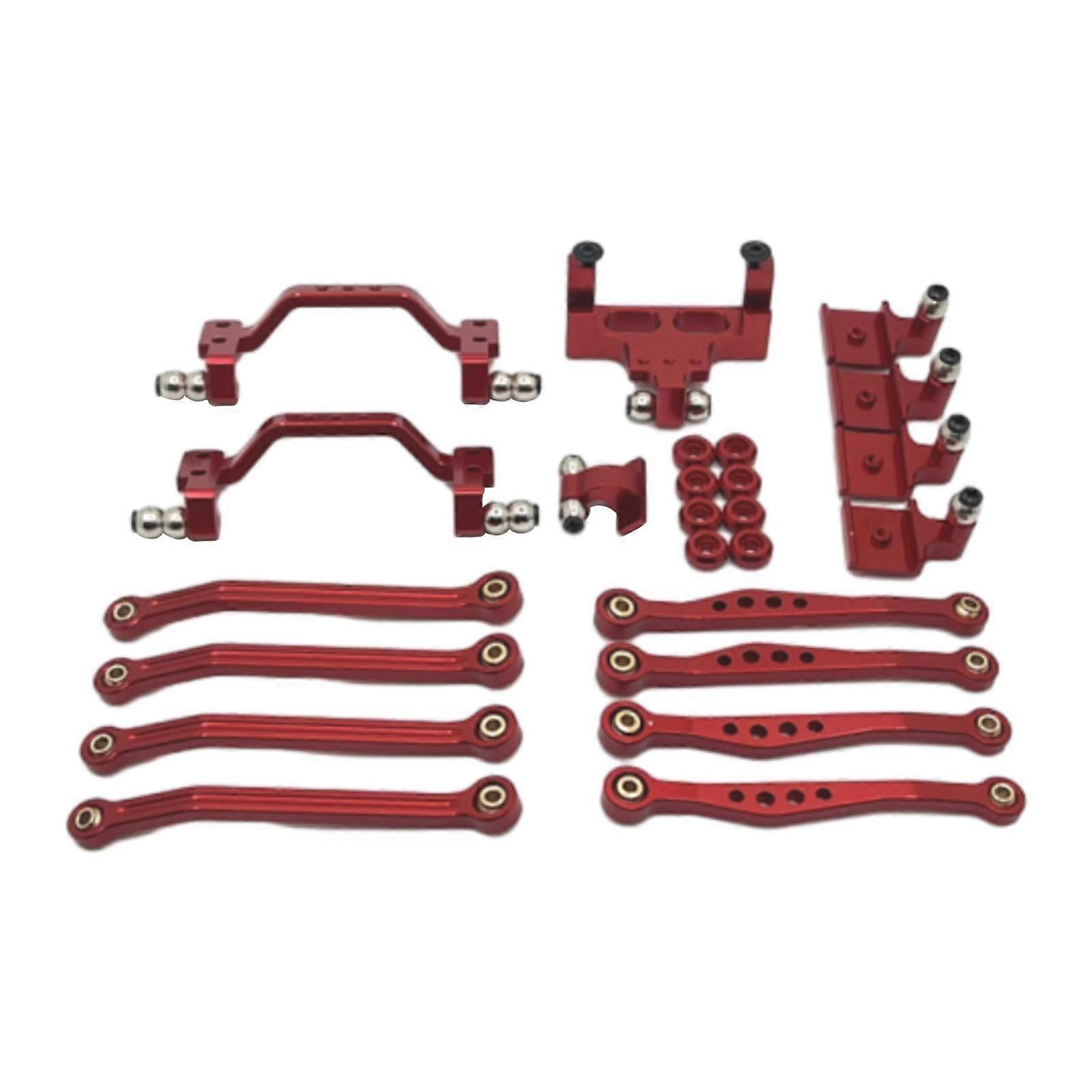 1/16 RC Upgrades Kit Steering Rod Tie RC Car Upgrade Spare Kit Front and Rear