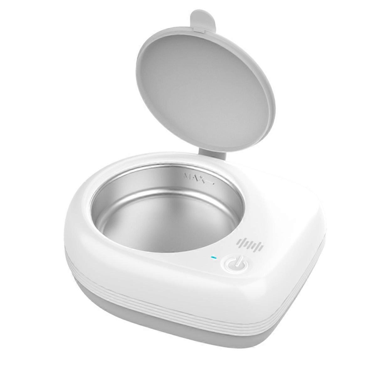 Wireless Braces Cleaning Machine 50KHz Frequency 18W High Power Portable USB Charging Ultrasonic Cleaning Machine