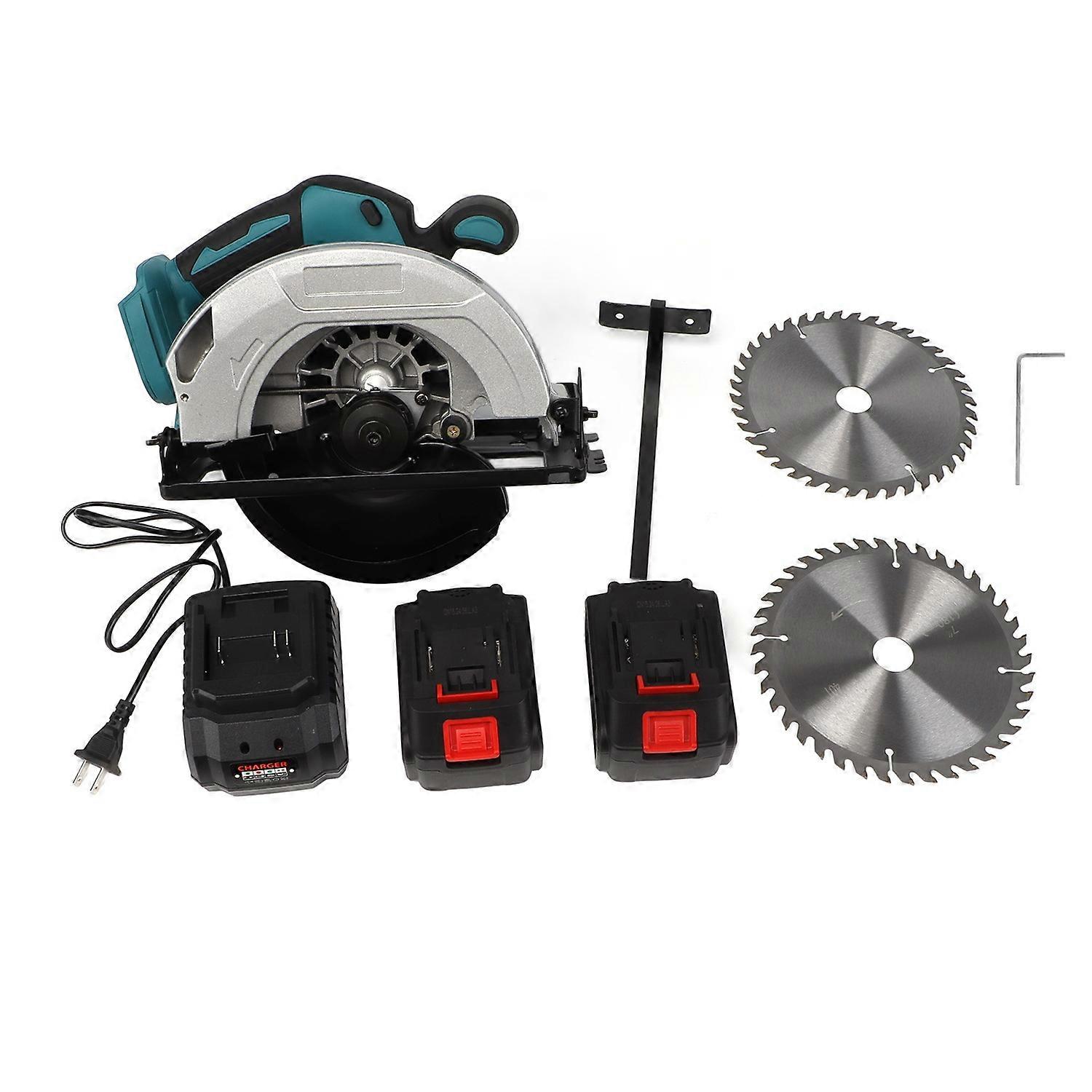 Cordless Circular Saw 7 Inch Brushless Handheld Lithium Electric Circular Saw for Woodworking
