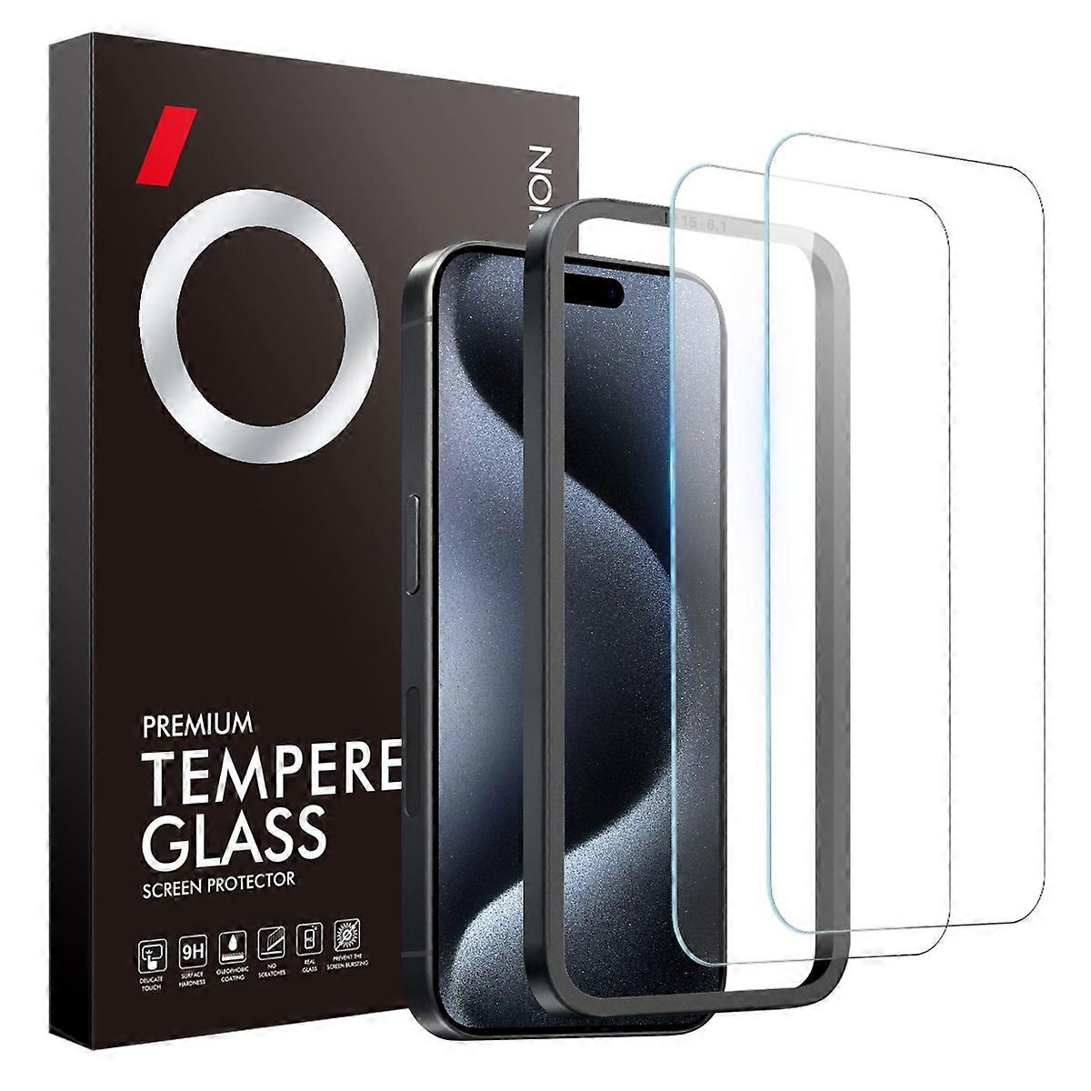 For iPhone 15 Pro Max Tempered Glass