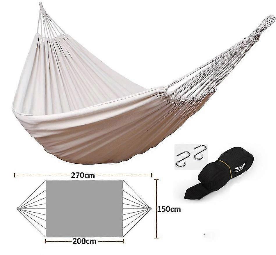 Beach Outdoor Camping Leisure Double Hammocks