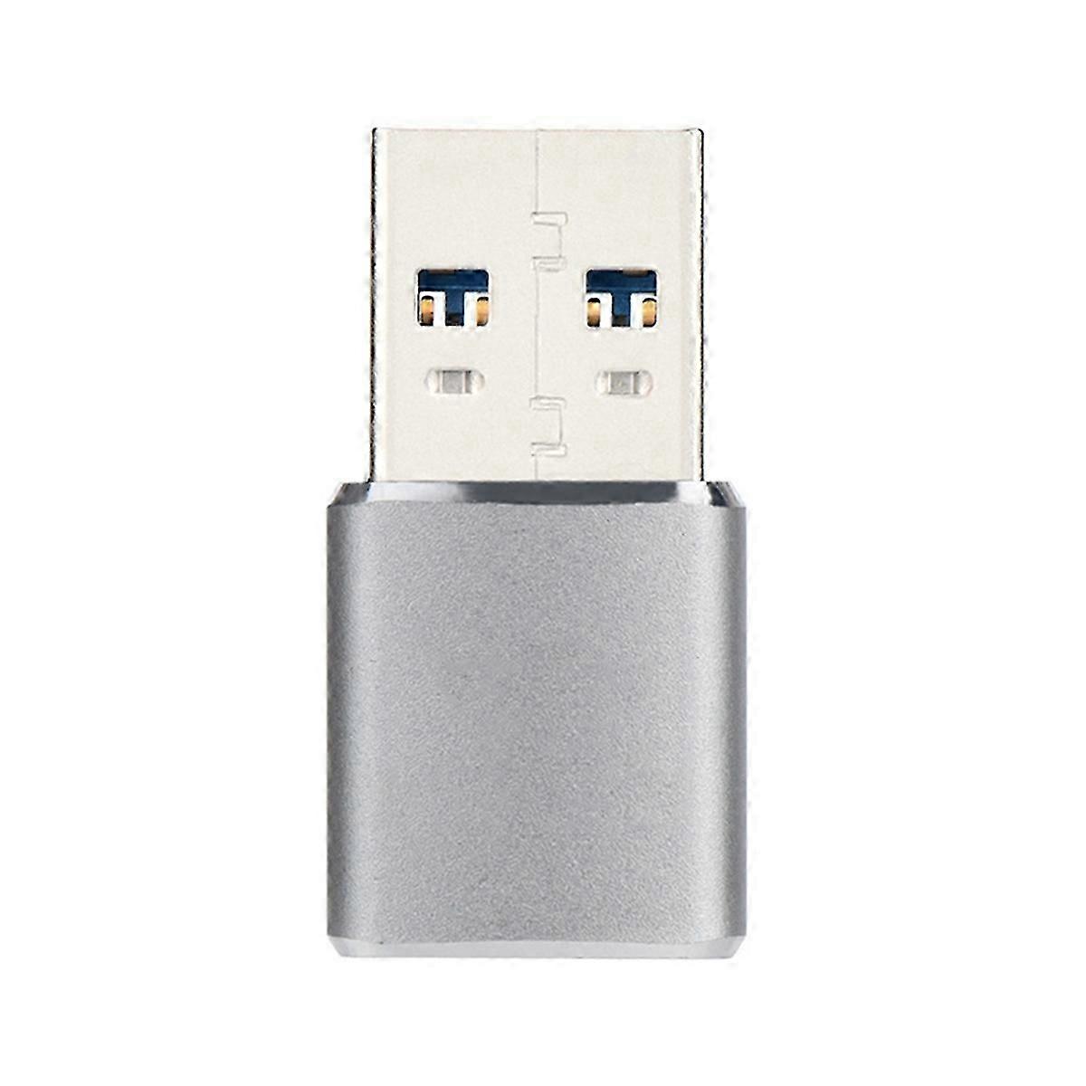 Mini USB 3.0 Memory Card Reader Adapter for Card/TF Card Reader Adapter Pc Computer Laptop Silver