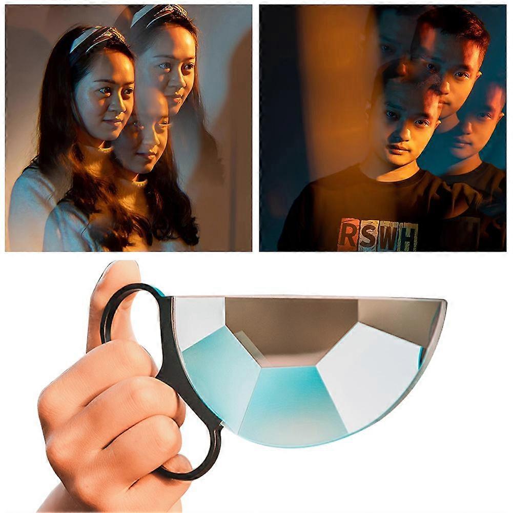 Elegante, resistente, di alta qualità, con lente semicircolare leggera, prisma caleidoscopico in vetro e filtro ottico per fotocamera portatile.