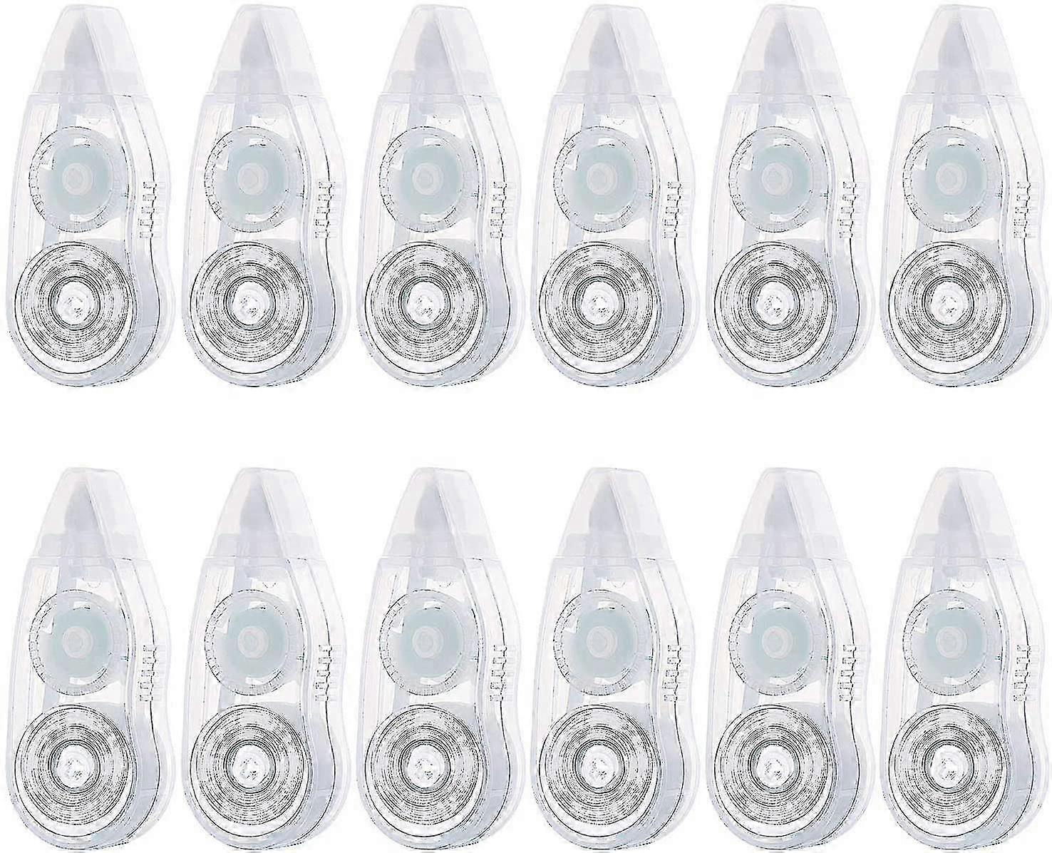 12-Piece Correction Tape Set for School Use