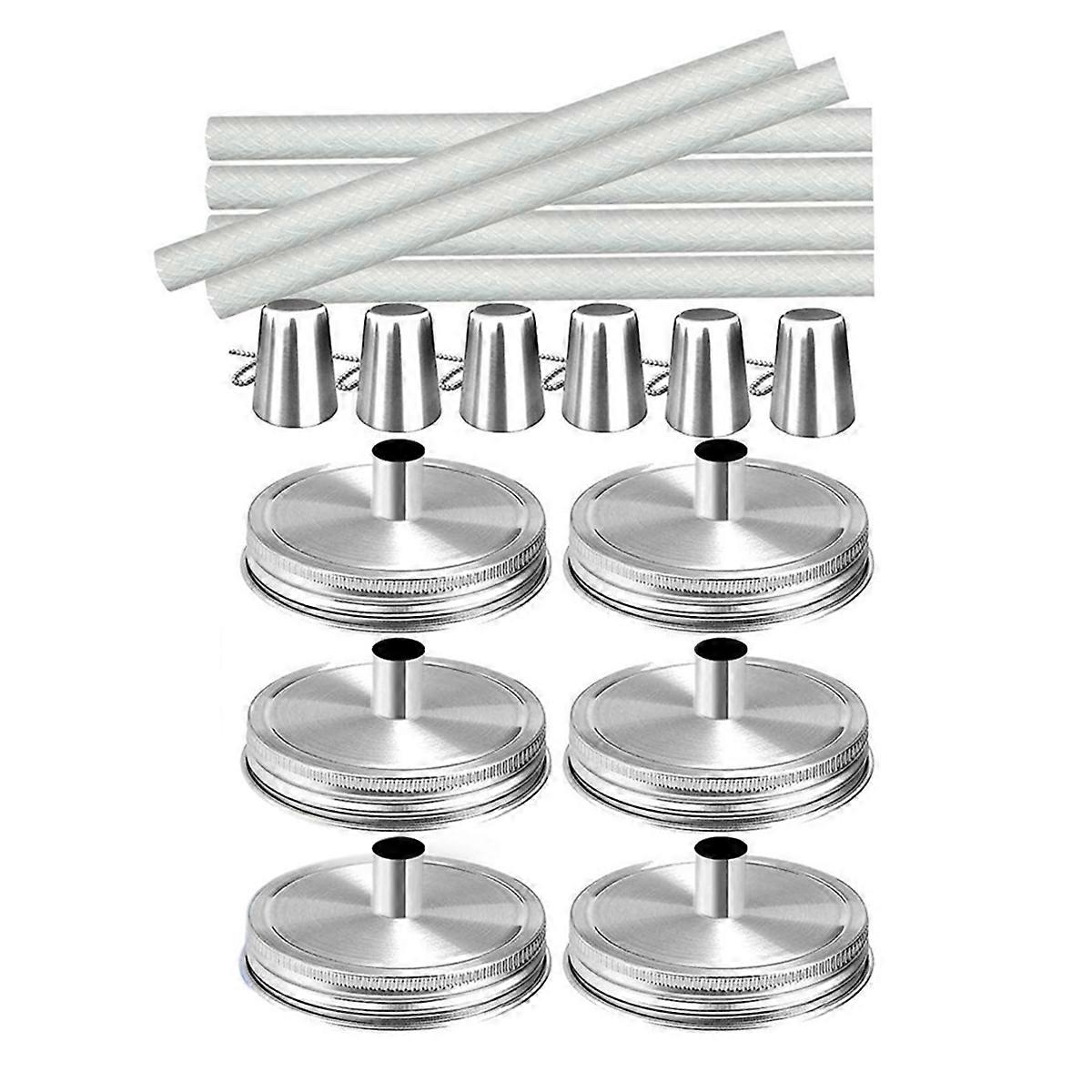 Jar Tabletop Torches Kits,Outdoor Oil Lamp Lights for Decor