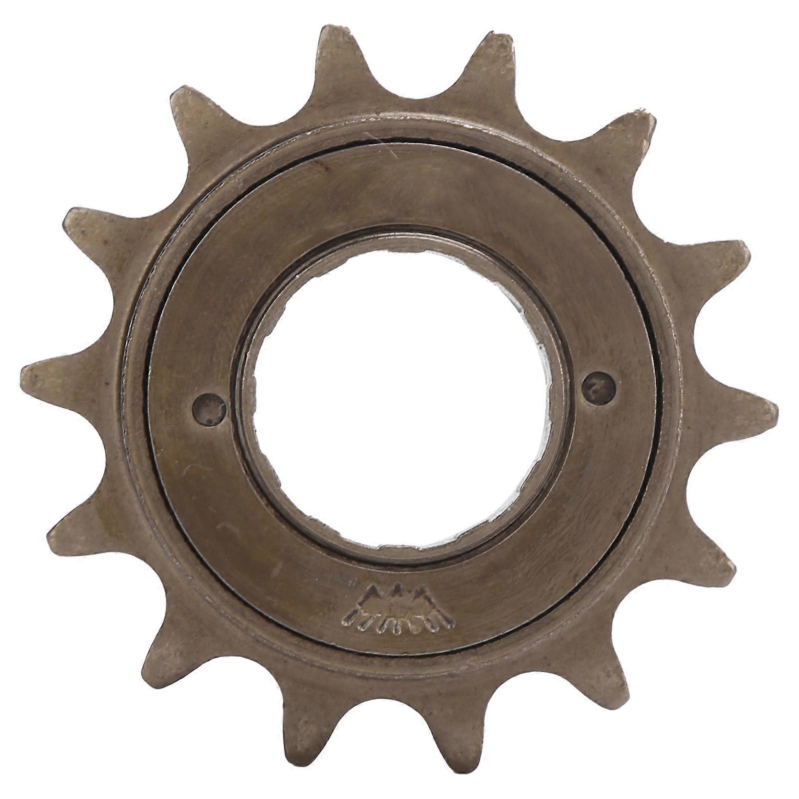 Bike Freewheel 14T Soft Sound Rotation Brown Wear Resisting Rust Proof Durable Cycling Accessory