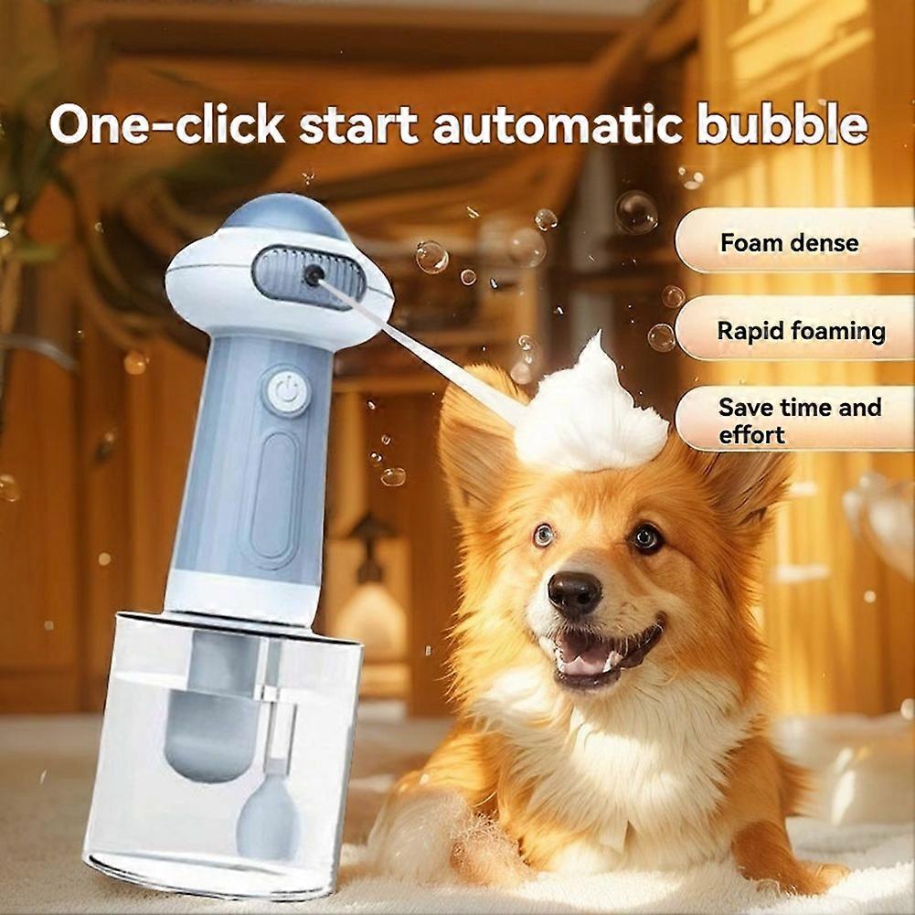 Pet Shower Gel Foaming Machine Bubble Machine Dog Cat Bath