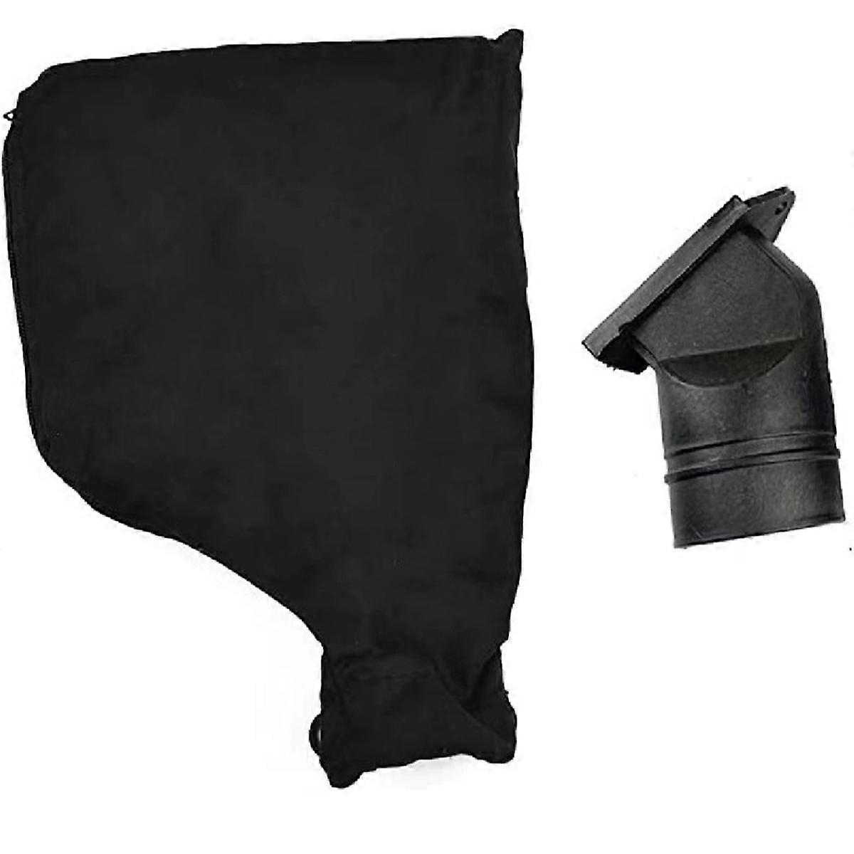 Black Dust Collection Bag for Miter Saw 255 Model with Zipper and Wired Adjustable Stand, Dust Colle