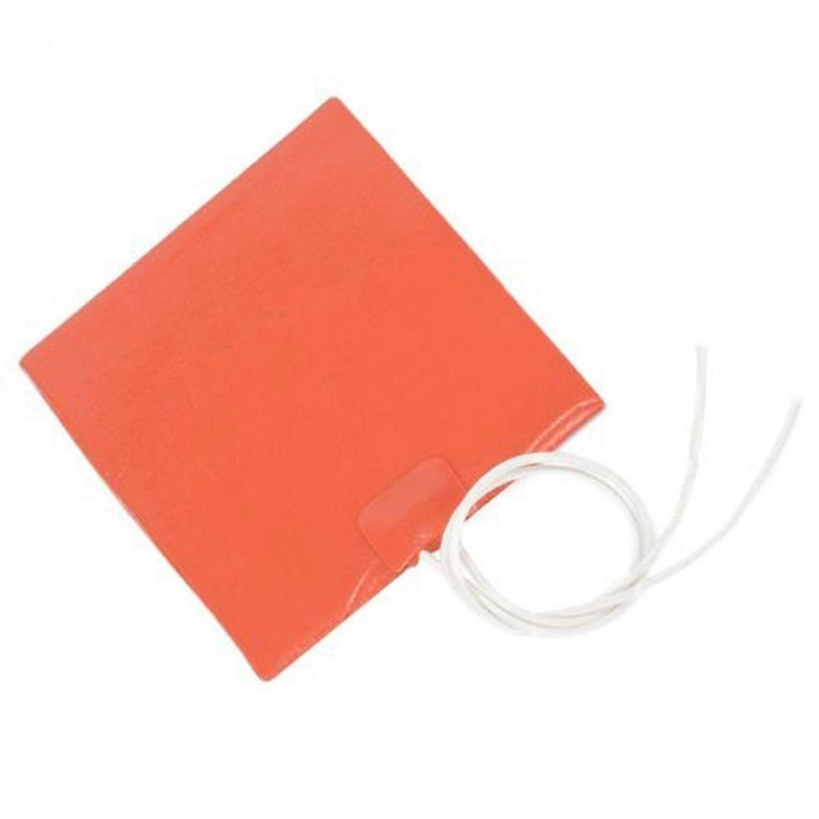 Silicone Rubber Heating Panel Uniform Constant Temperature Energy Saving 12V 12W