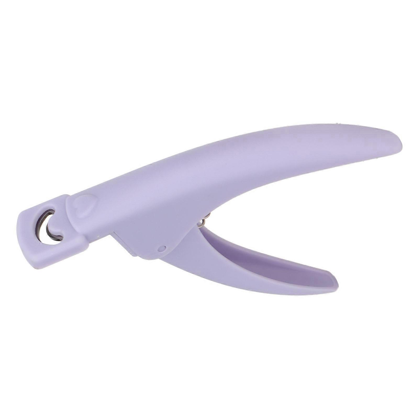 Nail Clipper for False Nails, Sturdy and Easy to Use, Purple