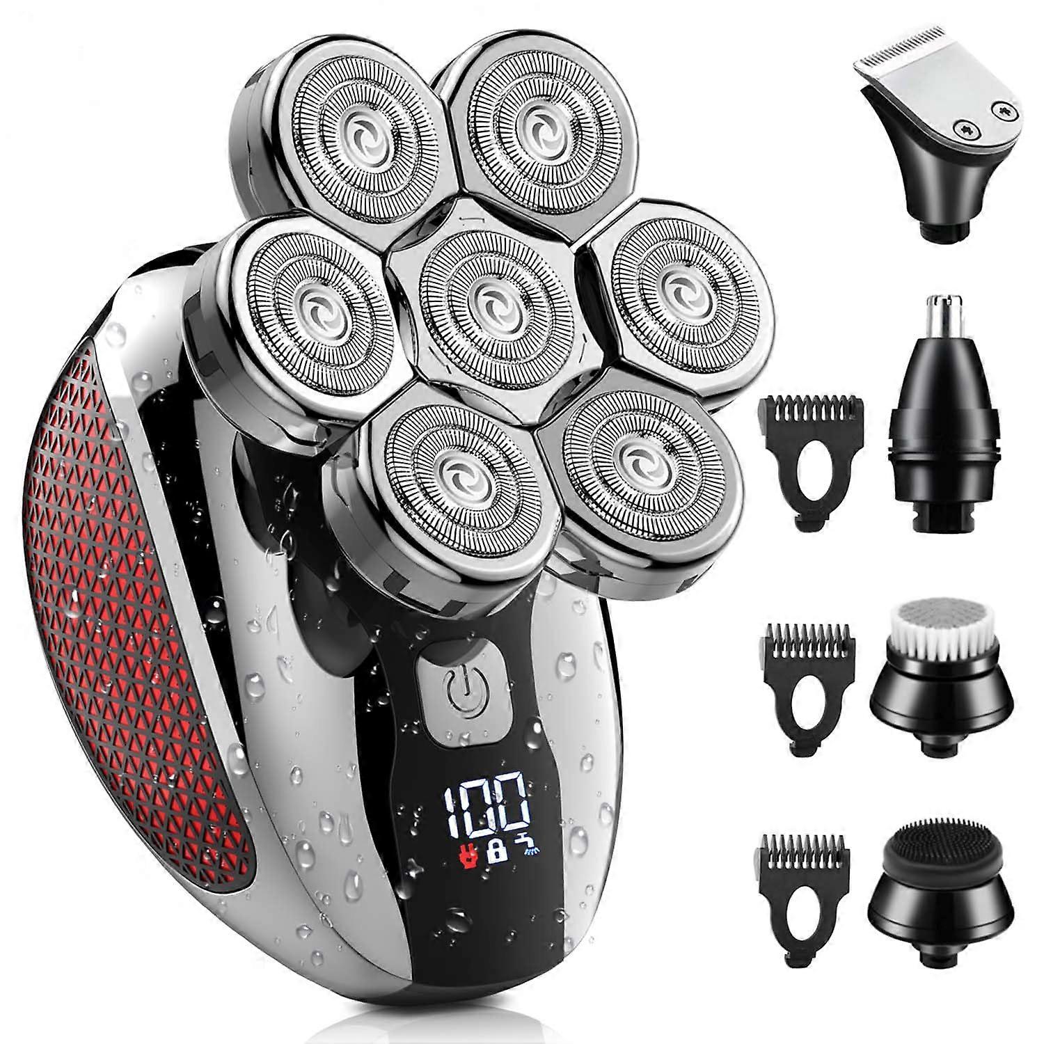 Rechargeable Cordless Head Shavers for Bald Head Shaving