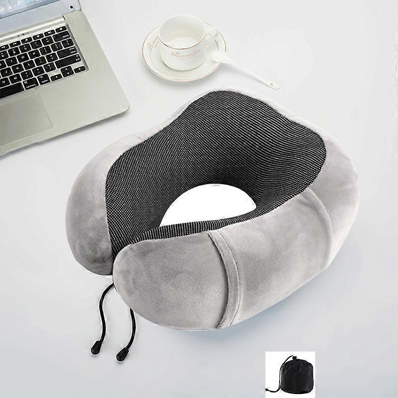 Magnetic Memory Foam U-shaped Pillow Suitable for Travel Solid Pillows