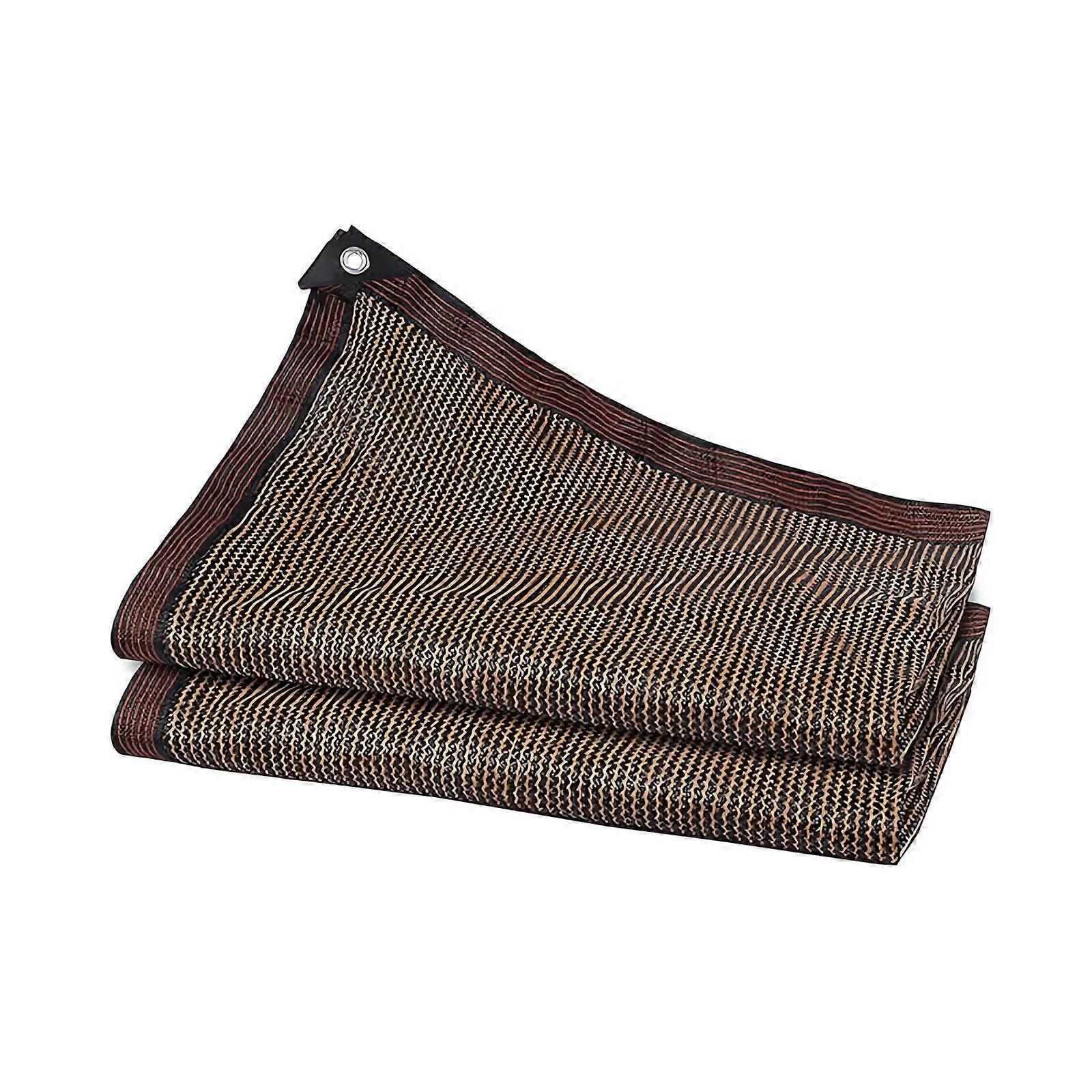 Outdoor Balcony Courtyard Sunshade Net Encrypted Thickened Fringe Perforated High Temperature Car Sunscreen Net