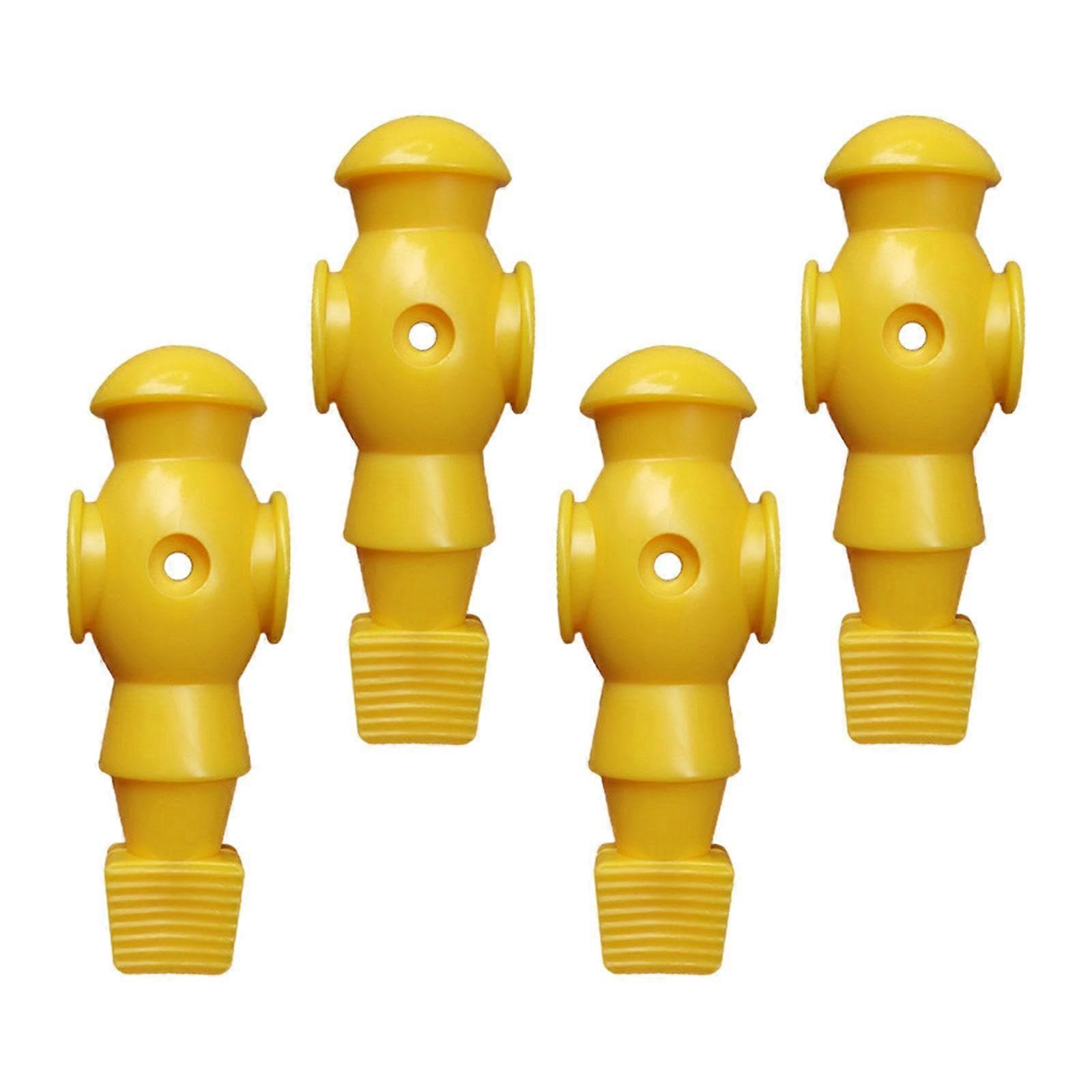 4X Foosball Men Mini Foosball Players Set for Table Football Games – Durable Tabletop Accessories, Compatible with Standard Foosball Tables