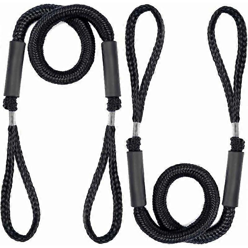 Bungee Dock Line Boat Mooring Rope Dock Line Bungee Dock Lines Bungee Cords Kayak Boat Anchoring Accessories Stretch Pack of 2