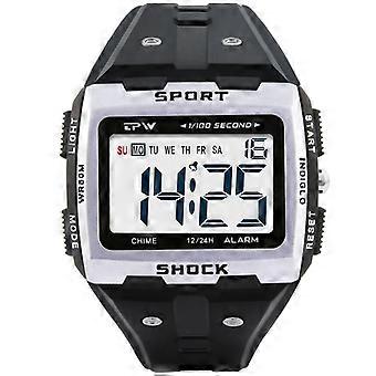 30m Vattentät Män Sport Digitala Klockor Utomhus LED Elektronisk Klocka För Män Stor Nummertavla Fitness Armbandsur Dropshipping