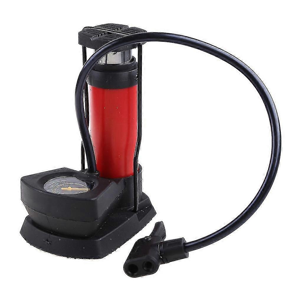 Fietspomp Mini Draagbare Fiets Voetpomp Met Manometer Fiets Luchtpomp