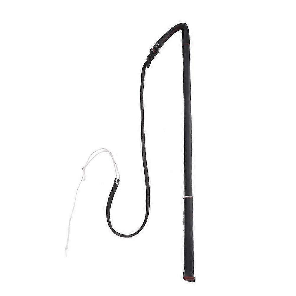 Dog Whip, 37.4in Pet Training Whip Agitation Artificial Cowhide, Dog Training Whip with Handle Outdoor Pet Exercise Training Tool for Medium Large Dog
