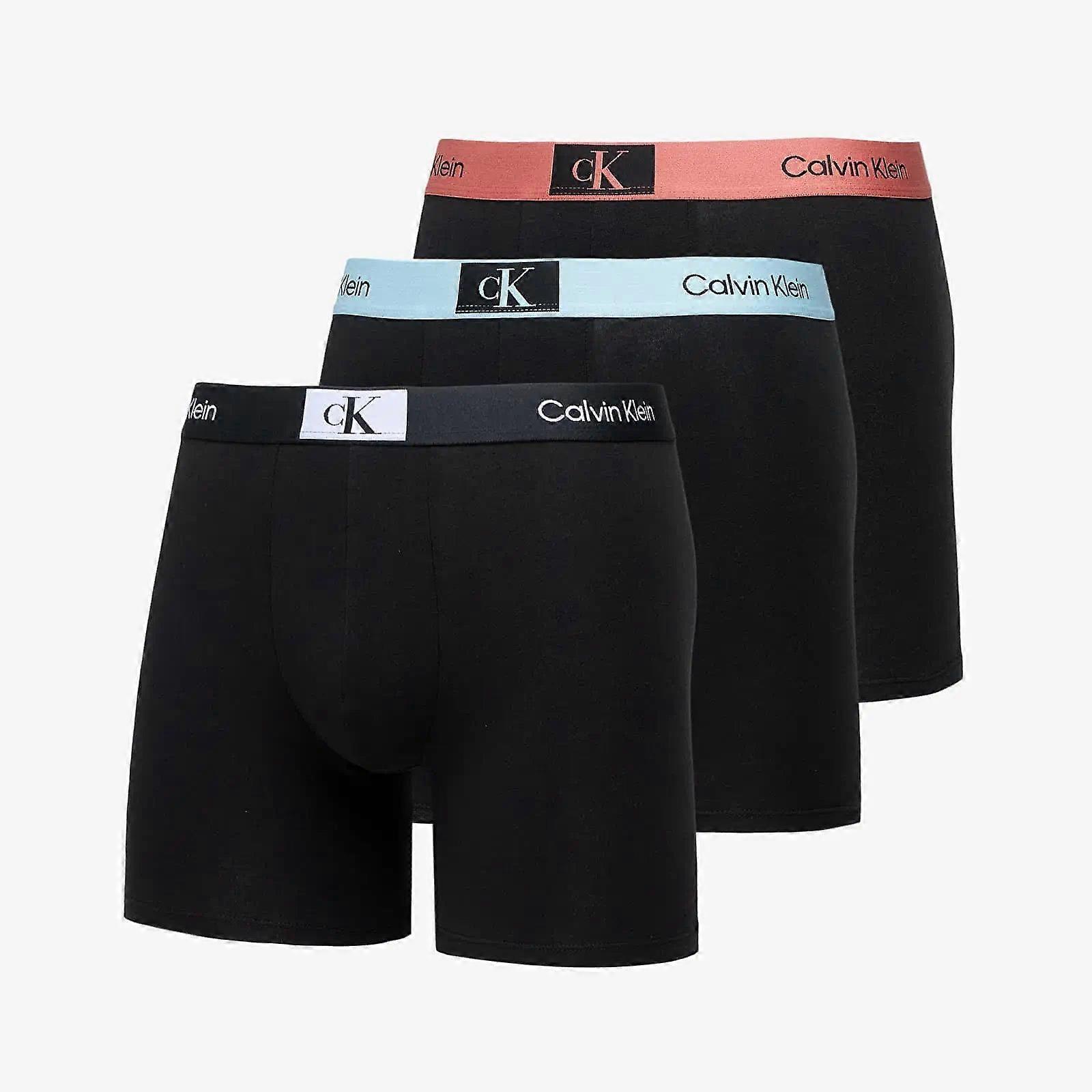 Calvin Klein 3 Pack Ck96 Boxer Briefs - Black, Multi