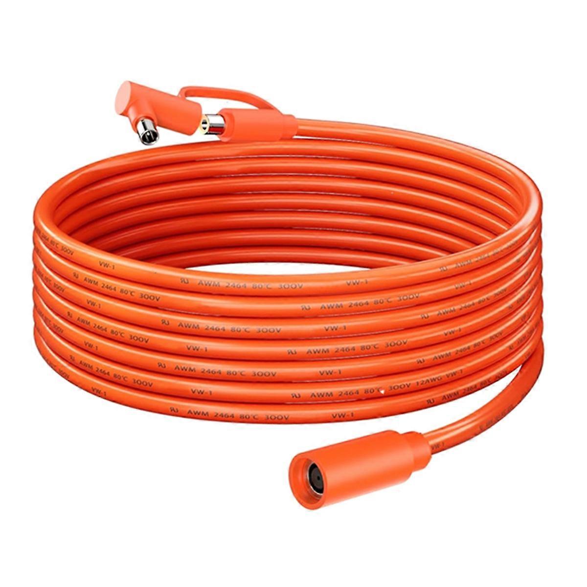 12AWG skjøteledning for solcellegeneratorer 8 mm hunn til hann DC7909 solcellepanelkabel med DC8020 for jackery/GZ/Yet B