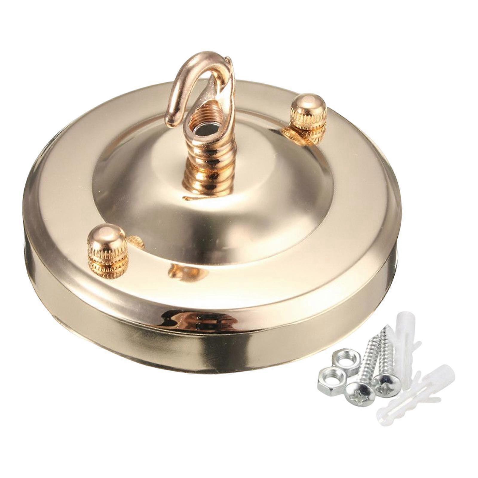 Ceiling Rose Hook Plate Pendant Canopy Accessory Light Bulb Fitting Lamp Base
